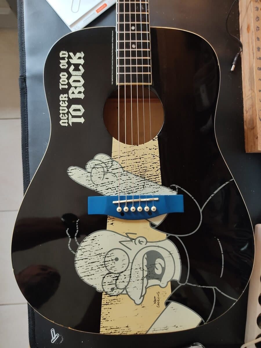 Guitare "The Simpsons"
